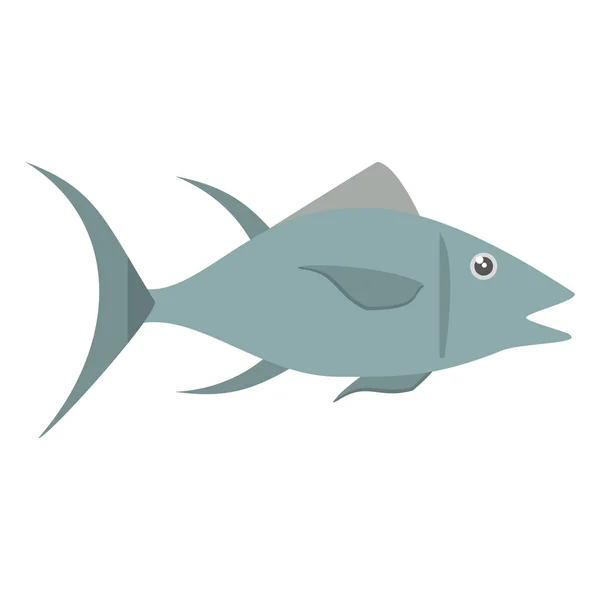 Atun fisk sealife mat — Stock vektor