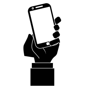 Modern cep telefonu simge görüntüsü