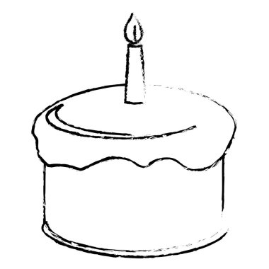 doğum günü pastası simge görüntüsü