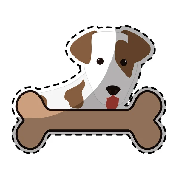 Dog breed icon image — Stock Vector