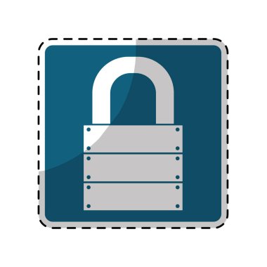 Emniyet kilidi simgesi görüntü