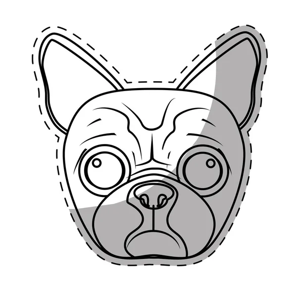 Pies rasy ikona obrazu — Wektor stockowy