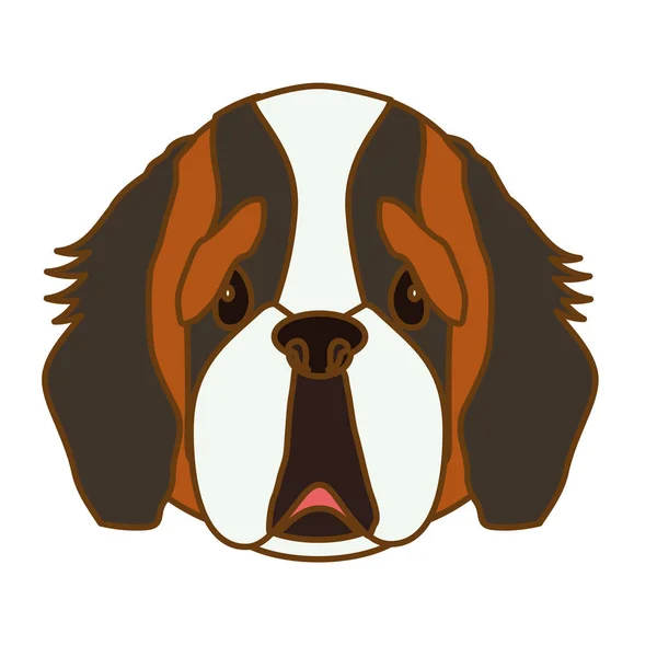 Dog face icon — Stock Vector