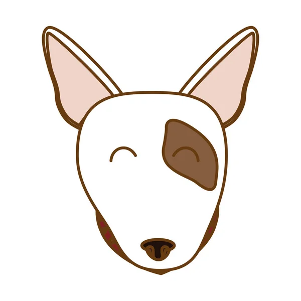 Icona faccia cane — Vettoriale Stock