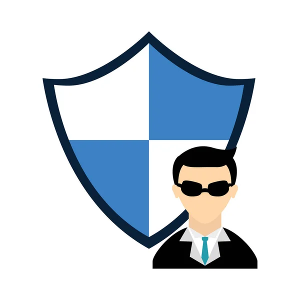 セキュリティや安全関連のアイコン画像 — ストックベクタ