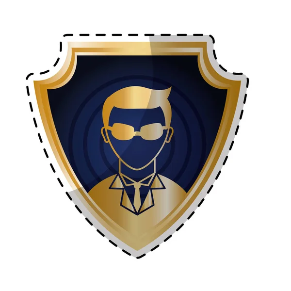 Gambar ikon keamanan atau yang berhubungan dengan keamanan - Stok Vektor