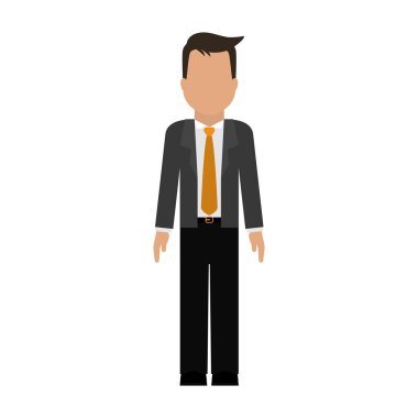 işadamı yüzü olmayan simge görüntüsü