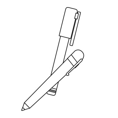 kalem ve sayfa işareti simgesi