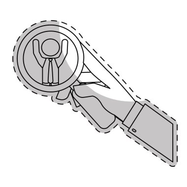 işe alım süreci insan kaynakları simge görüntüsü