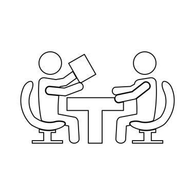 iş insanlar takım işe ilgili simge görüntüsü