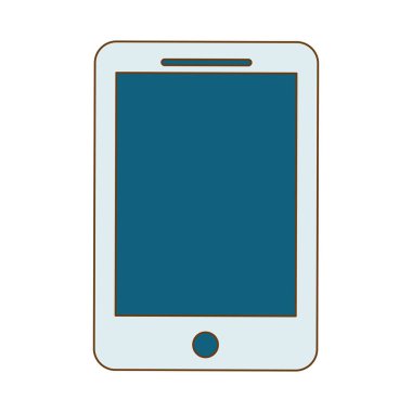 Tek smartphone simge görüntüsü