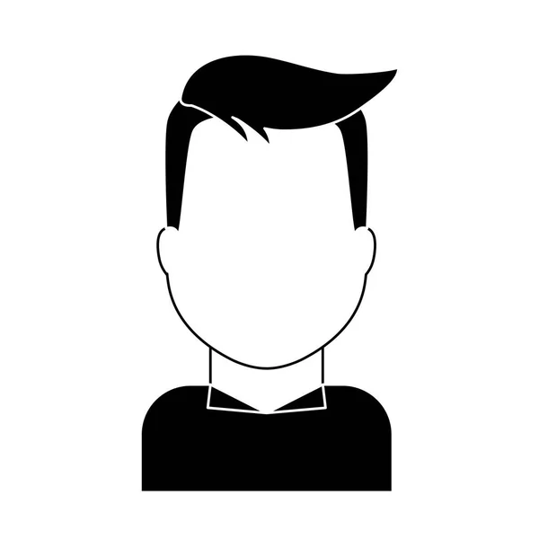 Hombre avatar icono — Vector de stock