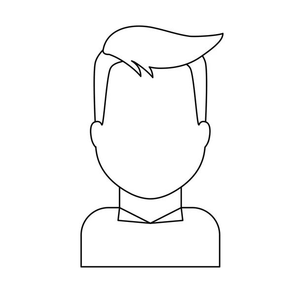 Άνθρωπος avatar εικόνα — Διανυσματικό Αρχείο