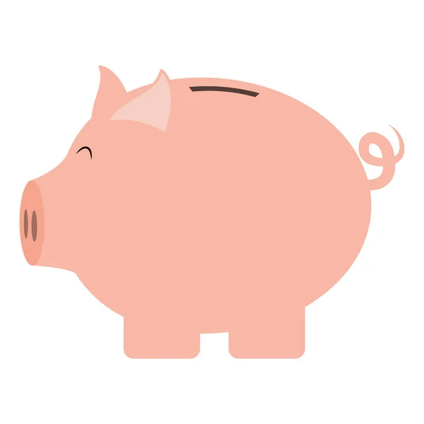 Imagem de ícone de banco porquinho —  Vetores de Stock