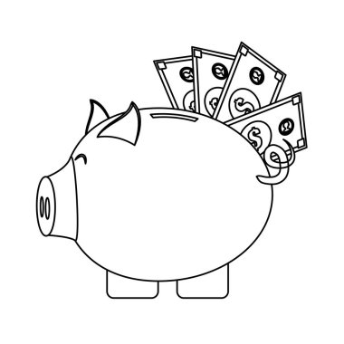 Domuz kumbarası simgesi