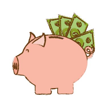 Domuz kumbarası simgesi