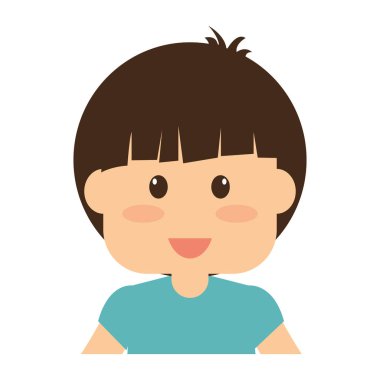 sevimli çocuk simgesi