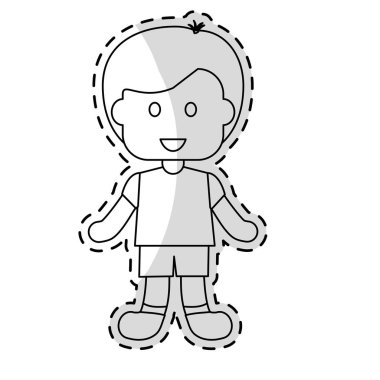 güzel bir çocuk simgesi