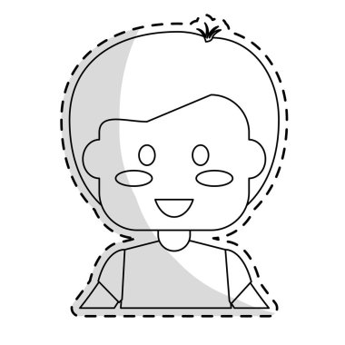 güzel bir çocuk simgesi