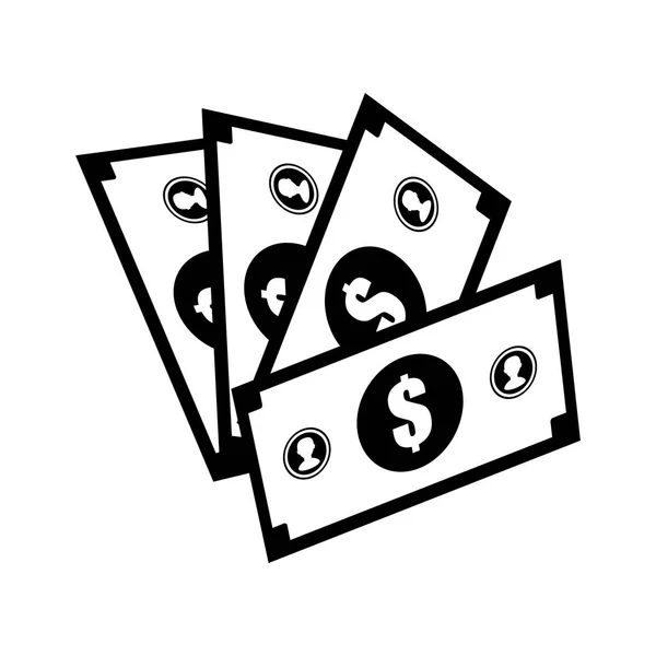 Geld rekeningen ontwerp — Stockvector