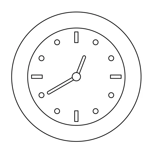 Obrázek ikony hodin — Stockový vektor