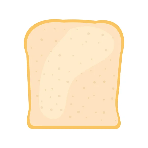 Imagen icono de pan — Vector de stock