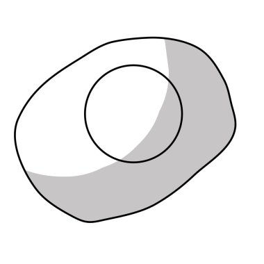 sahanda yumurta sağlıklı gıda simge görüntüsü