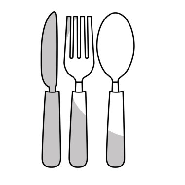 yemek çatal bıçak takımı simge görüntüsü