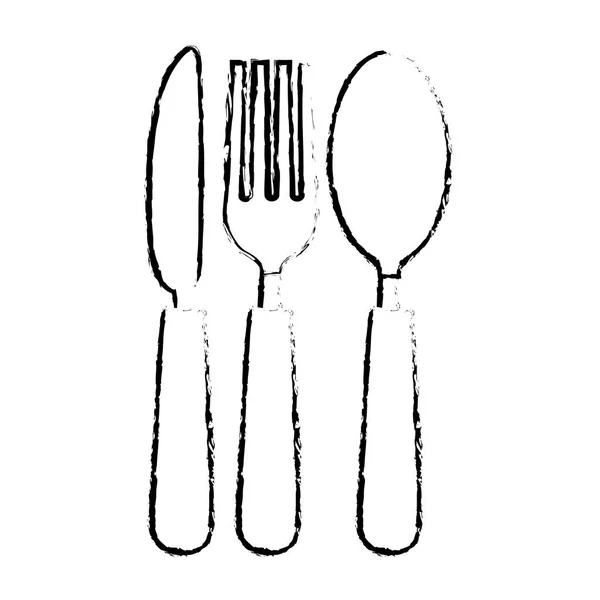 Silverware icon image — Stock Vector