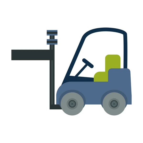 Wózek widłowy ciężarówka ikona — Wektor stockowy