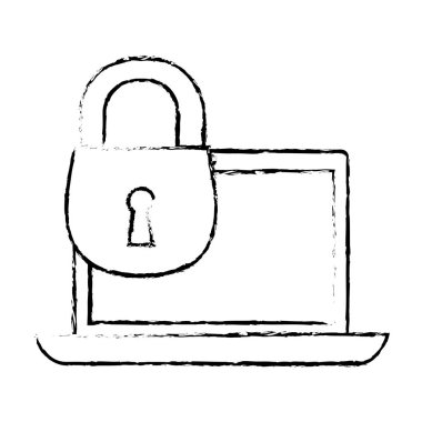 Internet güvenlik ilgili simgeler resim