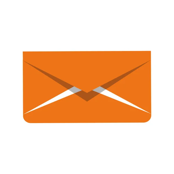 Message enveloppe mail icônes connexes image — Image vectorielle