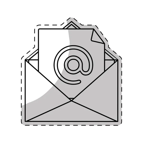 Дизайн конверта и почты — стоковый вектор