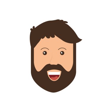 Genç adam gülümsüyor