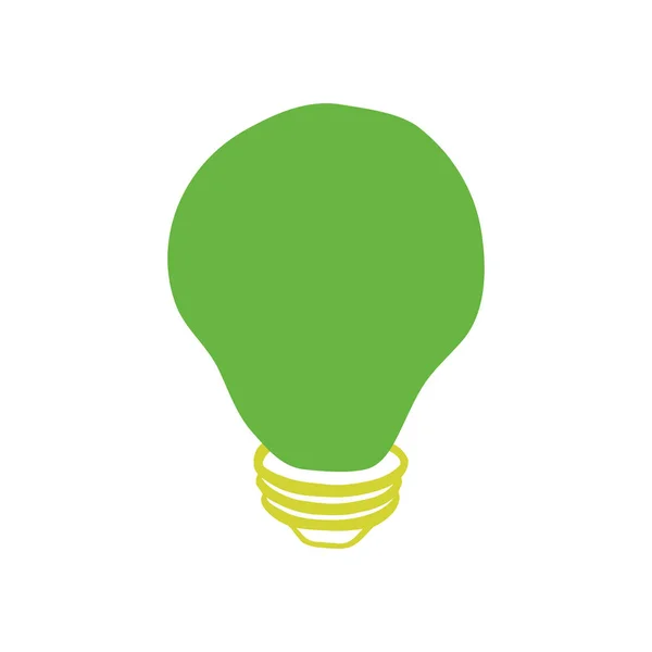 Bulb light energy — Stock Vector