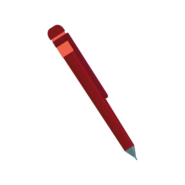 Изолированная офисная ручка — стоковый вектор