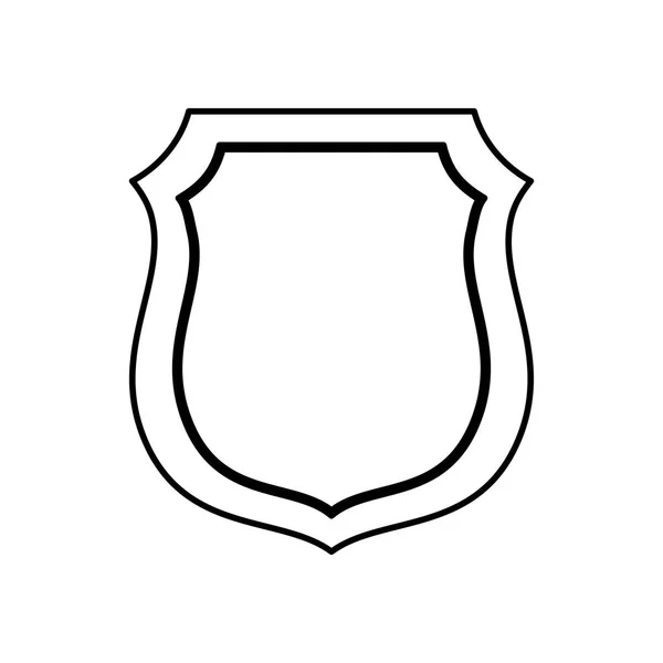 Izolované odznak symbol — Stockový vektor