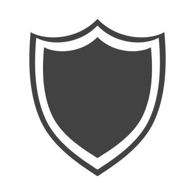 kalkan koruma Insignia güvenlik sembol siluet