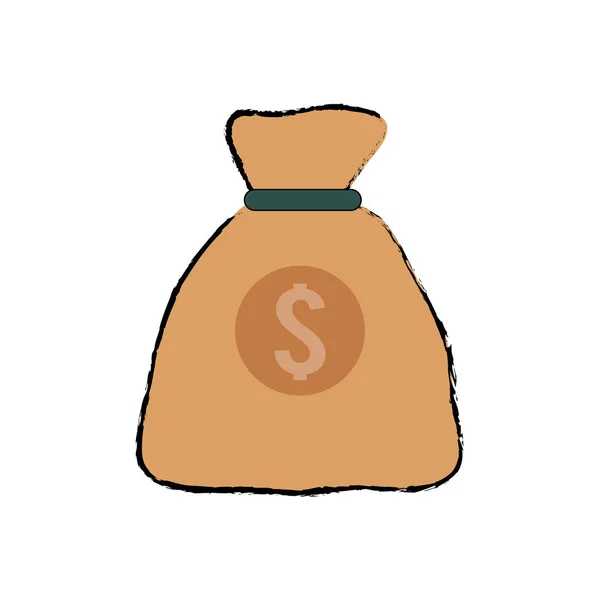 Bag of money — Stock Vector