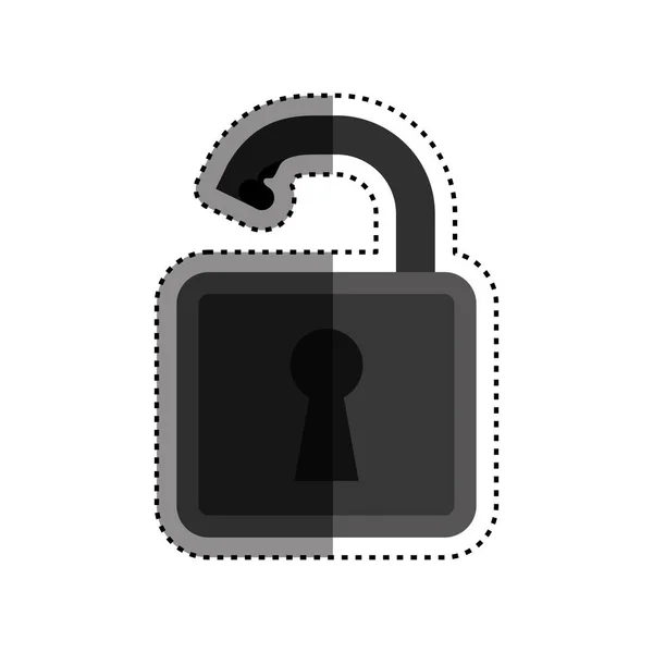 Système de sécurité Padlock — Image vectorielle