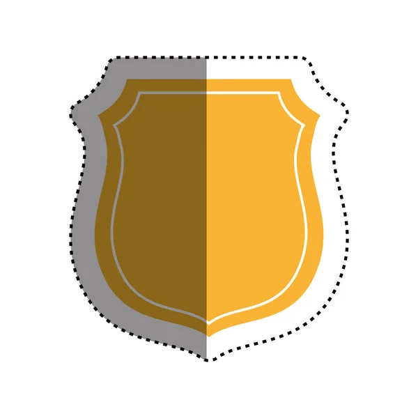 Simbolo distintivo isolato — Vettoriale Stock