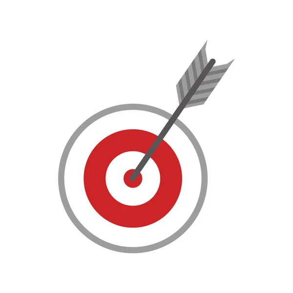 Στρογγυλή στόχο dartboard — Διανυσματικό Αρχείο