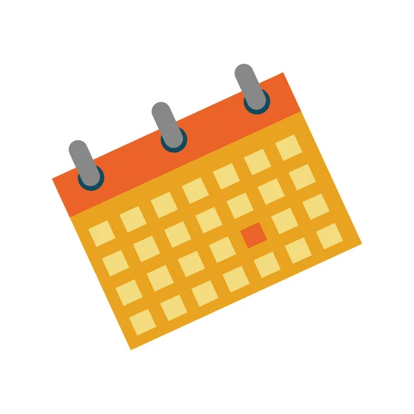 Calendrier Date de l'événement — Image vectorielle