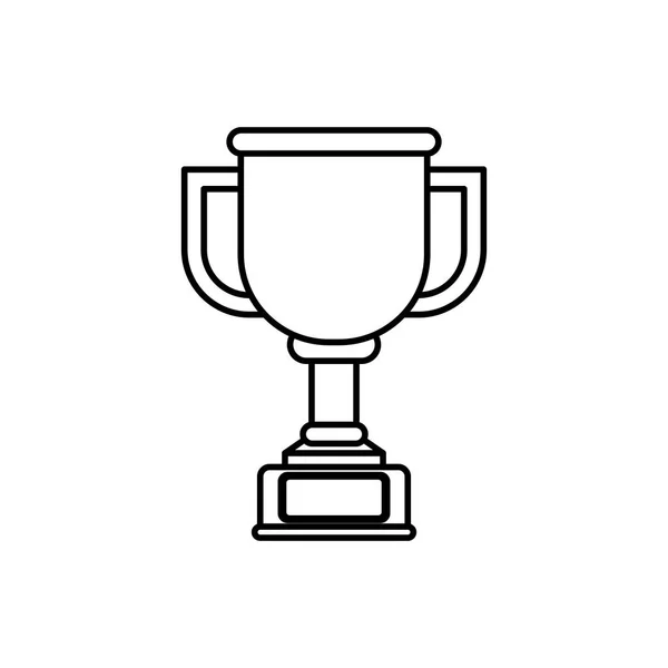 Coupe trophée championnat — Image vectorielle