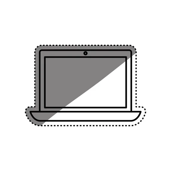 Laptop pc-technologie — Stockvector