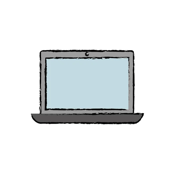 Laptop pc technology — Stock Vector
