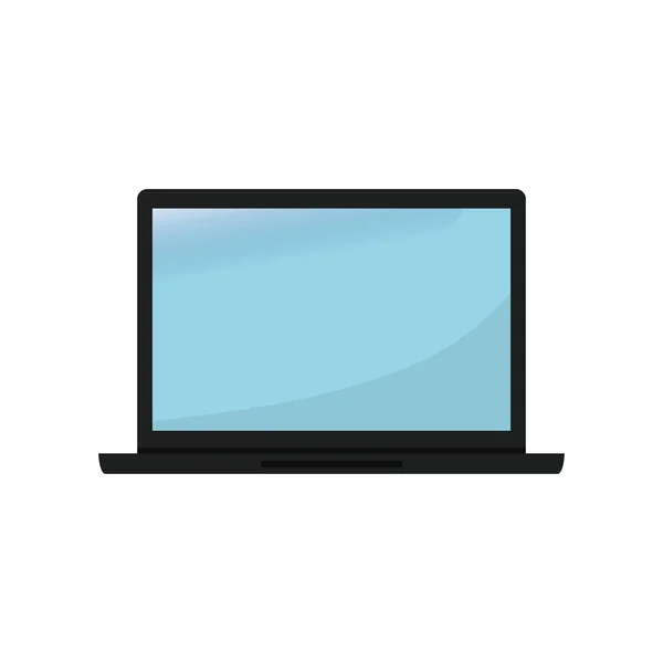 Laptop pc technológia — Stock Vector