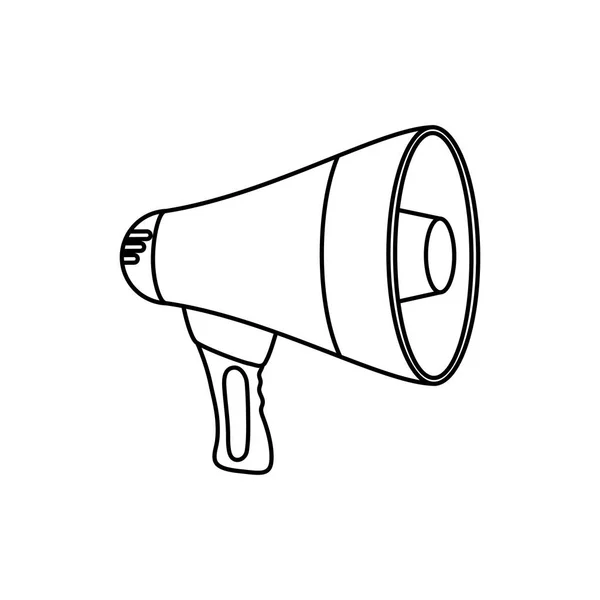 Símbolo publicitario Bullhorn — Archivo Imágenes Vectoriales