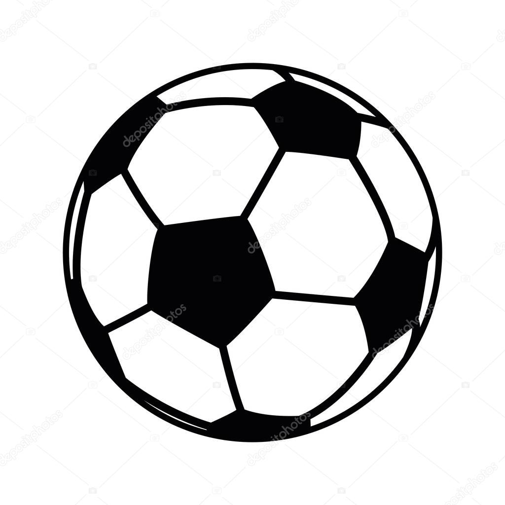 football ball object icon