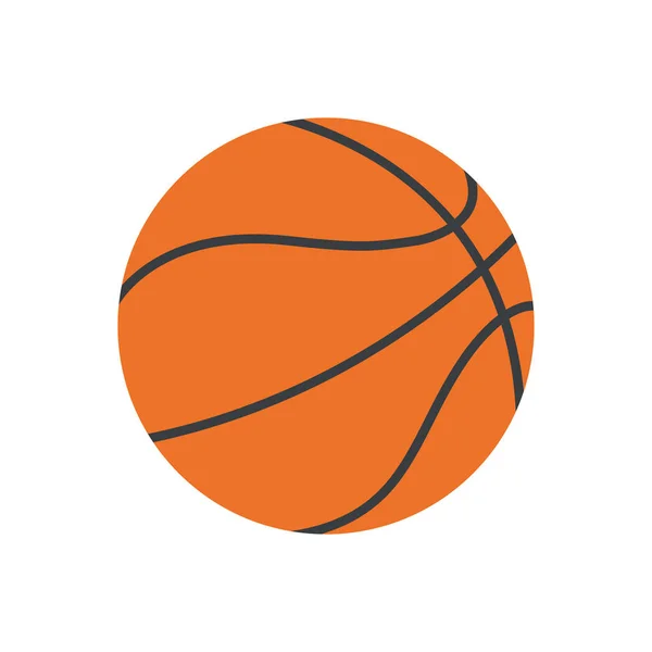 Basketbol spor Klasik top oynamak — Stok Vektör